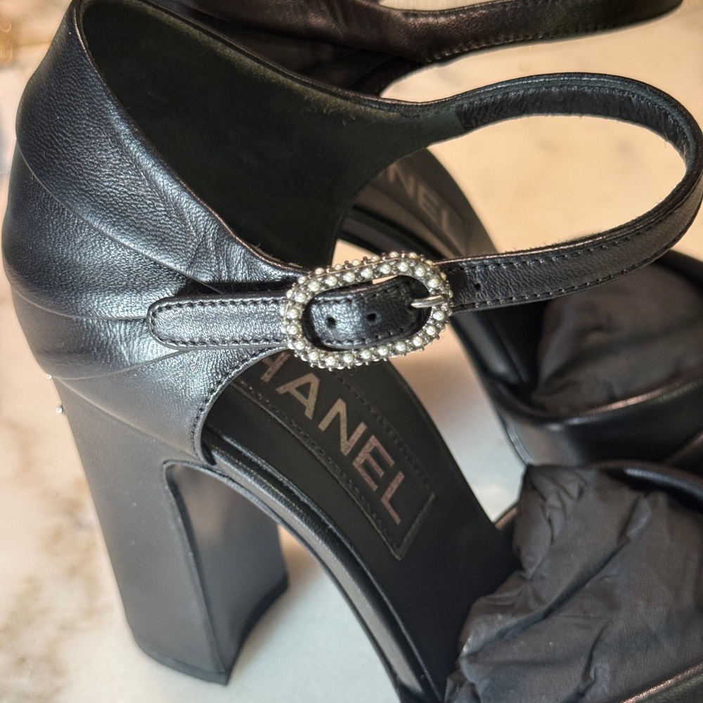 Chanel Black Women's Heels - Picture 3 of 11